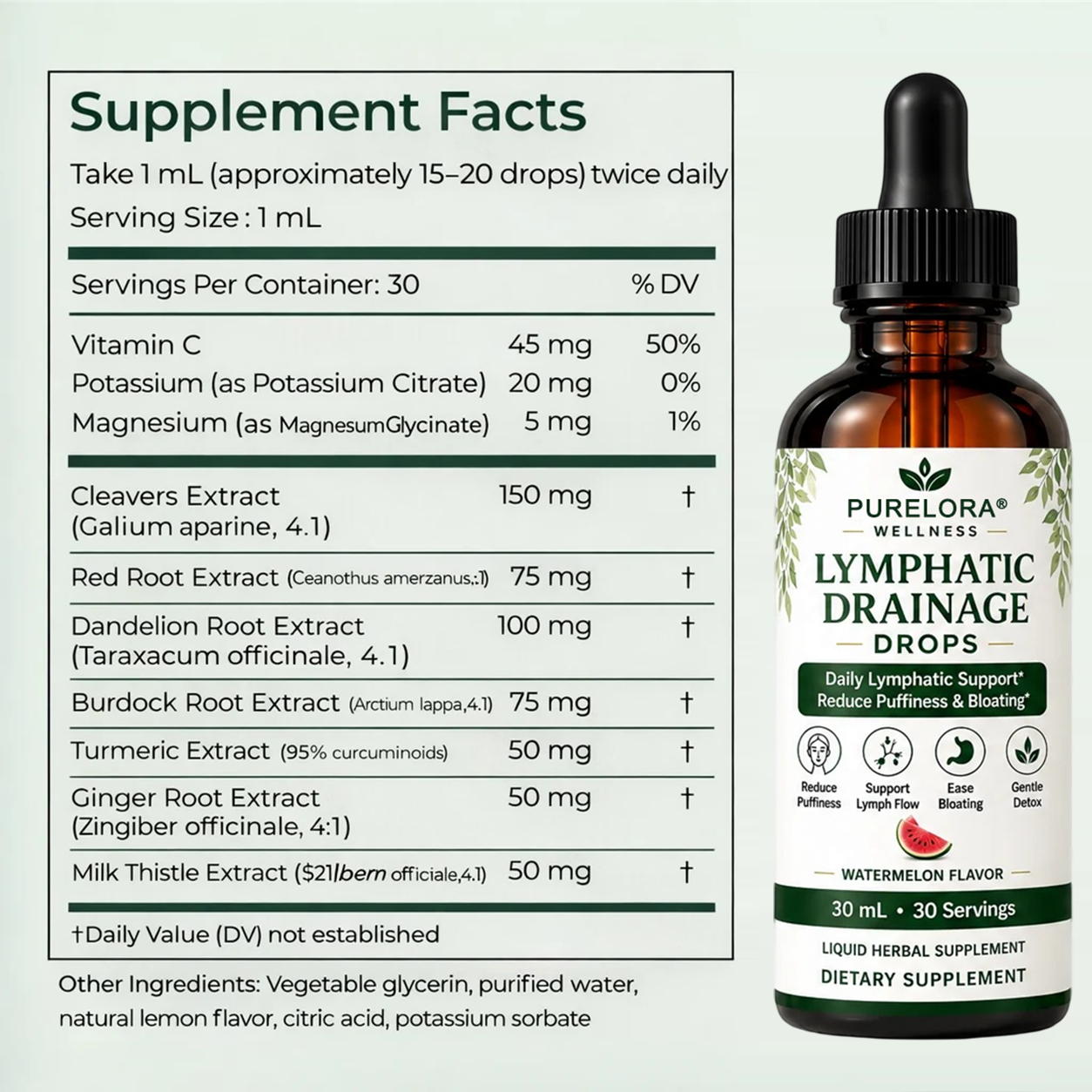 Purelora® Lymphatic Drainage Drops