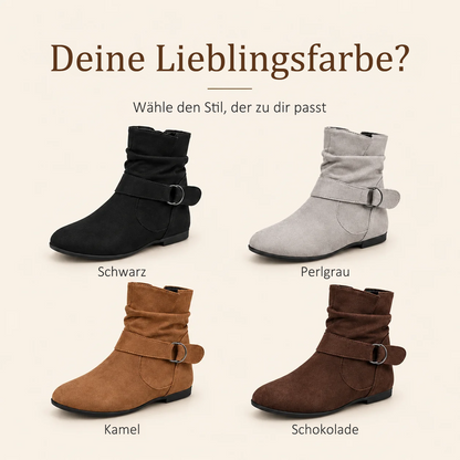 🔥 Letzter Tag – 80 % RABATT ✨ Bequeme orthopädische Damen-Stiefeletten-Komfort & Halt für Herbst & Winter