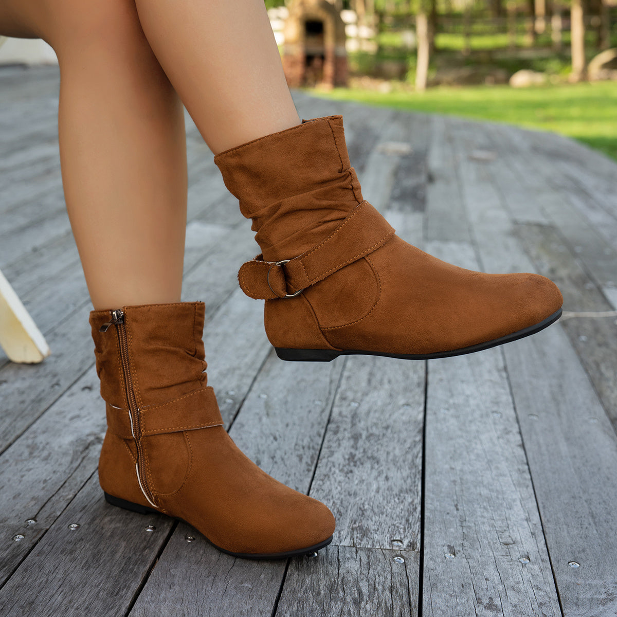 🔥 Letzter Tag – 80 % RABATT ✨ Bequeme orthopädische Damen-Stiefeletten-Komfort & Halt für Herbst & Winter