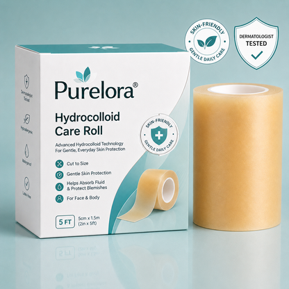 Official Brand Store | ✅💎 Purelora® 6-in-1 Hydrocolloid Patch – Clears acne, fades acne marks, prevents visible blemishes, and minimizes pores.