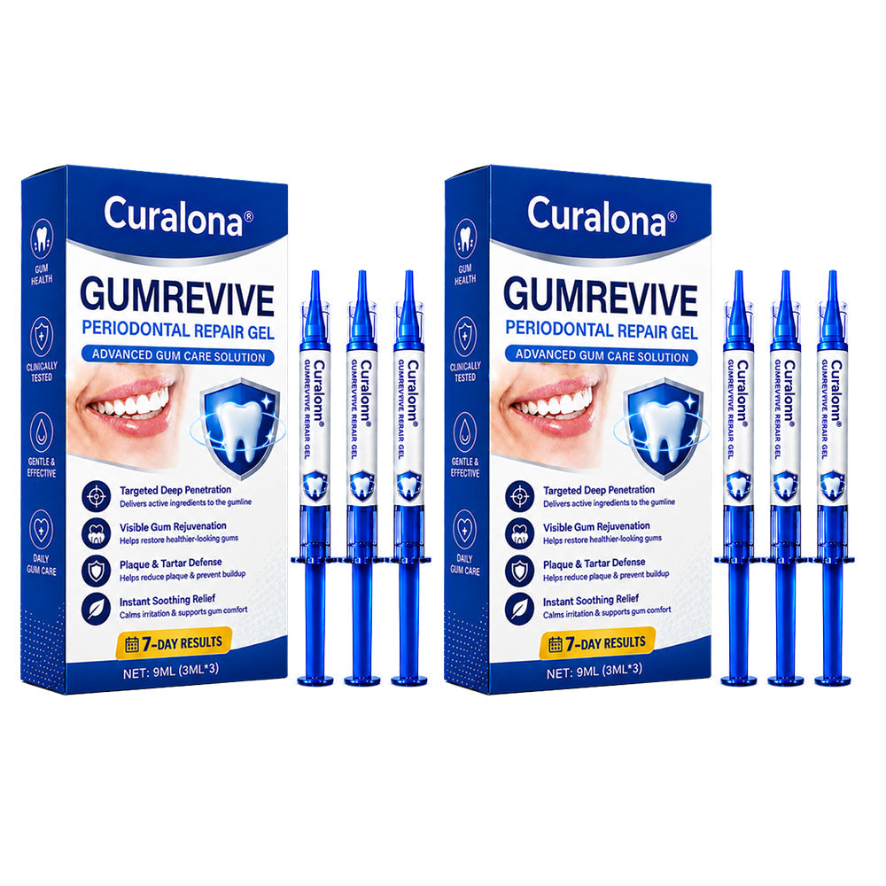 🇬🇧🦷Curalona® GumRevive Periodontal Repair Gel (For Bleeding Gums, Gum Recession & Loose Teeth)