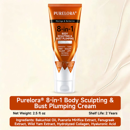 𝐎𝐟𝐟𝐢𝐜𝐢𝐚𝐥 𝐁𝐫𝐚𝐧𝐝 𝐒𝐭𝐨𝐫𝐞 |Official PURELORA® Bust Lift & Firming Cream | 8-in-1 Moringa & Berberine Formula for Smoother, Firmer, Fuller-Looking Bust