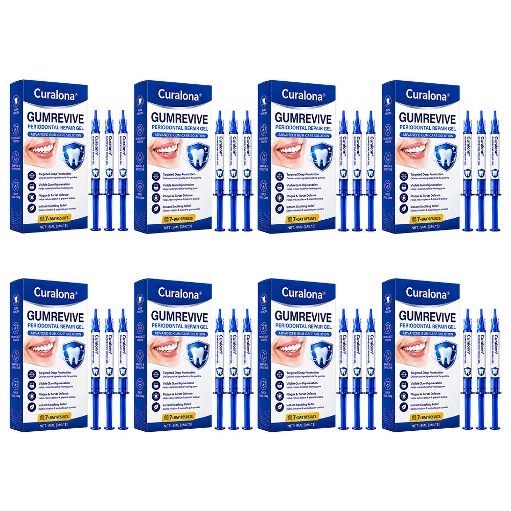 🇬🇧🦷Curalona® GumRevive Periodontal Repair Gel (For Bleeding Gums, Gum Recession & Loose Teeth)