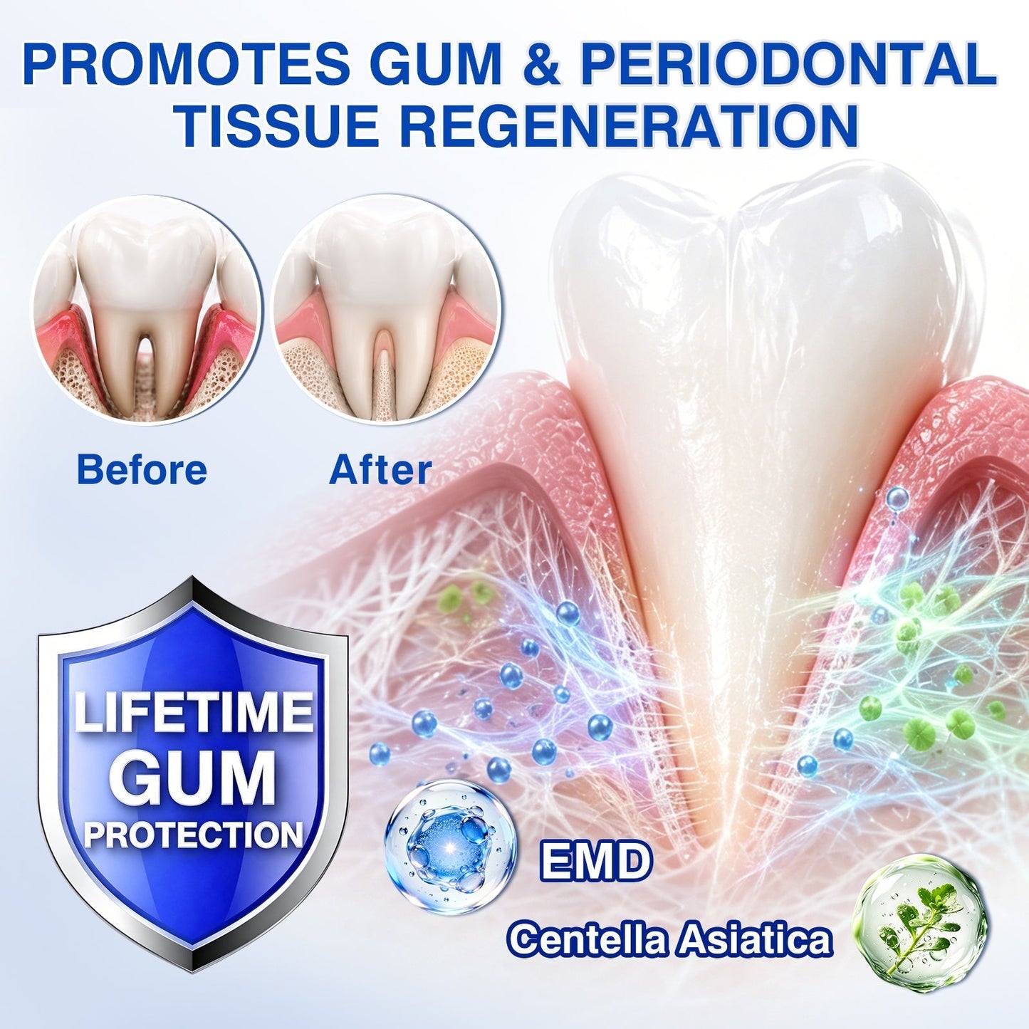 🇬🇧🦷Curalona® GumRevive Periodontal Repair Gel (For Bleeding Gums, Gum Recession & Loose Teeth)