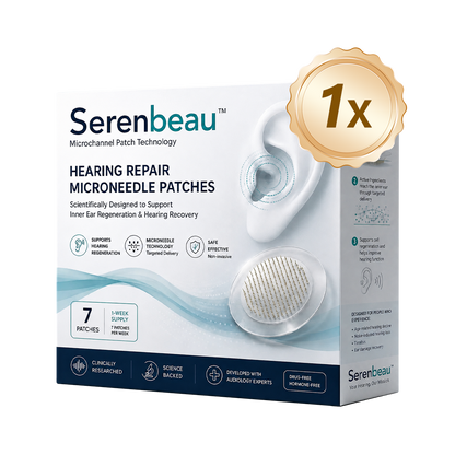 Curalona® HEARING REPAIR MICRONEEDLE PATCHES ✅ Targets Hearing Loss, Tinnitus, Ear Infections, Balance Disorders, and Age-Related Ear Degeneration.