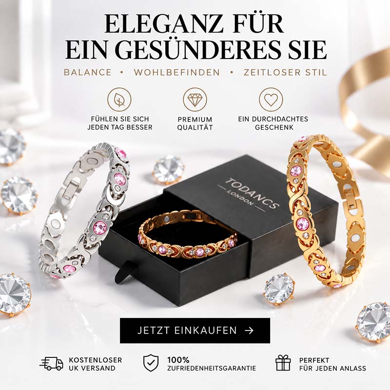 🔥 LETZTER TAG: 80% Rabatt – Germanium Lymphvity Detox Abnehmen Armband sichern