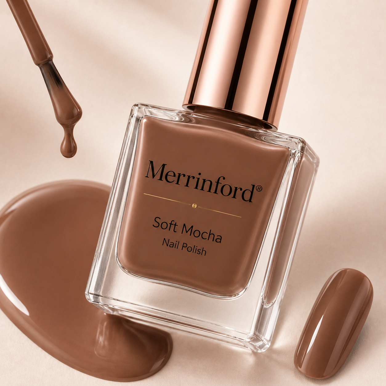 Merrinford® Soft Mocha Nail Polish