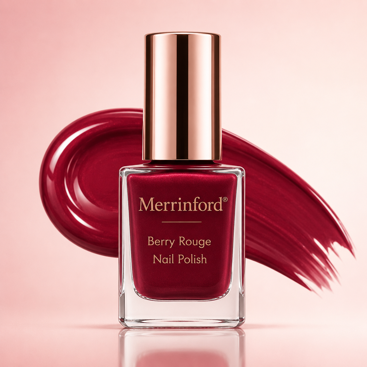 Merrinford® Berry Rouge Nail Polish