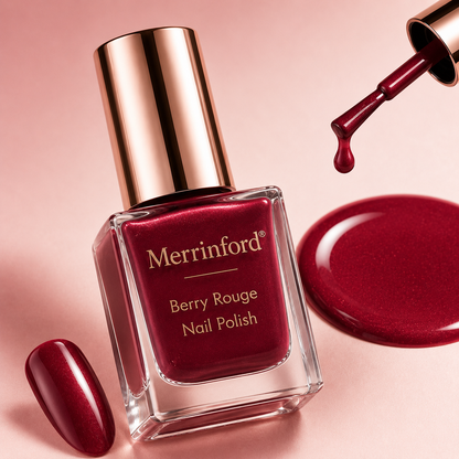 Merrinford® Berry Rouge Nail Polish