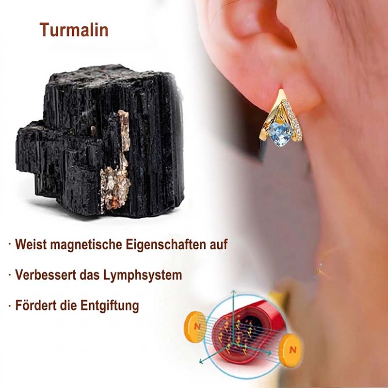 Germanium Magnettherapie Ohrringe – Eleganter Schmuck für Ihr Wohlbefinden