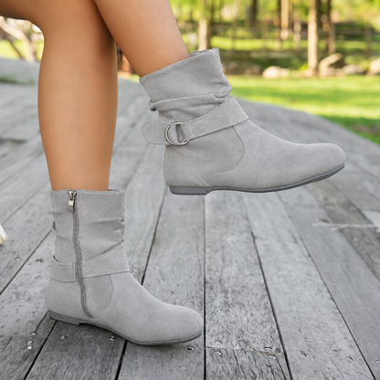 🔥 Letzter Tag – 80 % RABATT ✨ Bequeme orthopädische Damen-Stiefeletten-Komfort & Halt für Herbst & Winter