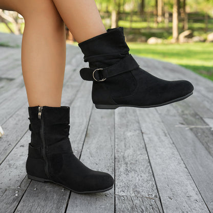 🔥 Letzter Tag – 80 % RABATT ✨ Bequeme orthopädische Damen-Stiefeletten-Komfort & Halt für Herbst & Winter