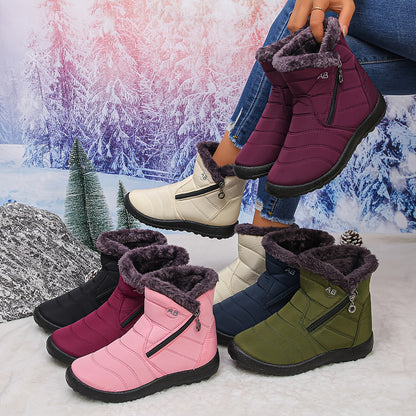🔥 Letzter Tag -80% Rabatt | Gefütterte Winterstiefel mit Fußgewölbe-Unterstützung – Warm, Wasserdicht & Rutschfest