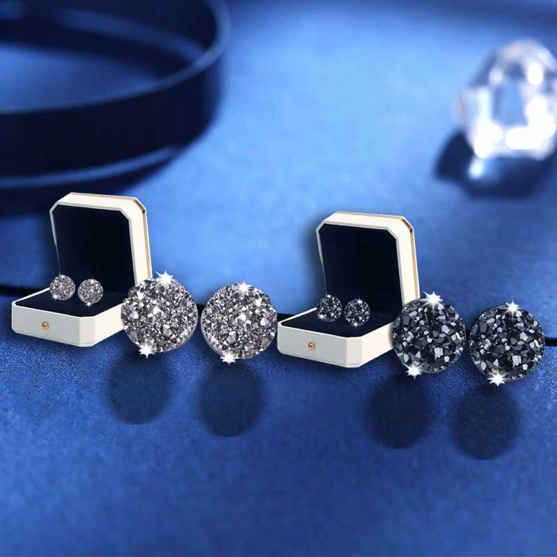 Silber + Schwarz Set