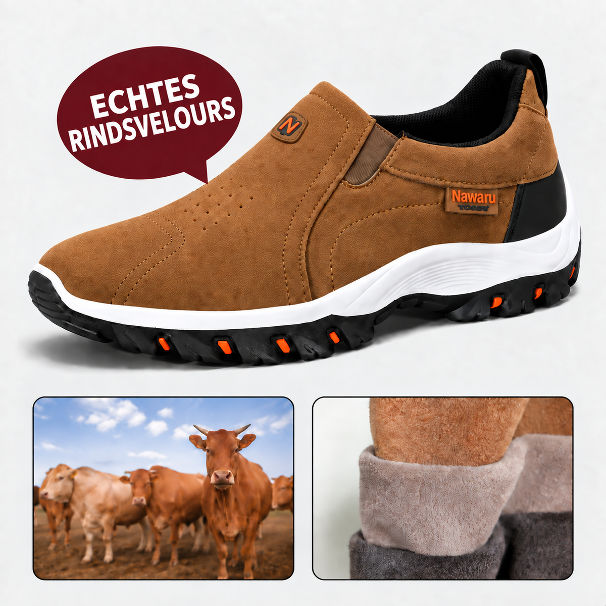 🔥 LETZTER TAG 80 % RABATT 👣 Rutschfeste Schuhe für draußen für Damen & Herren – Komfortschuhe mit Fußgewölbeunterstützung
